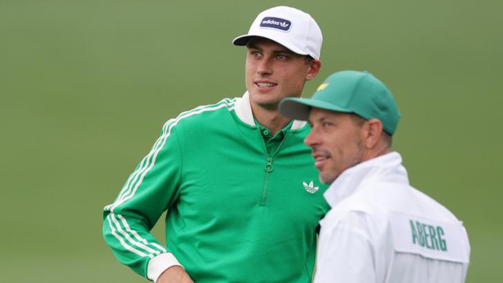 Swedish golfer Ludvig Aberg